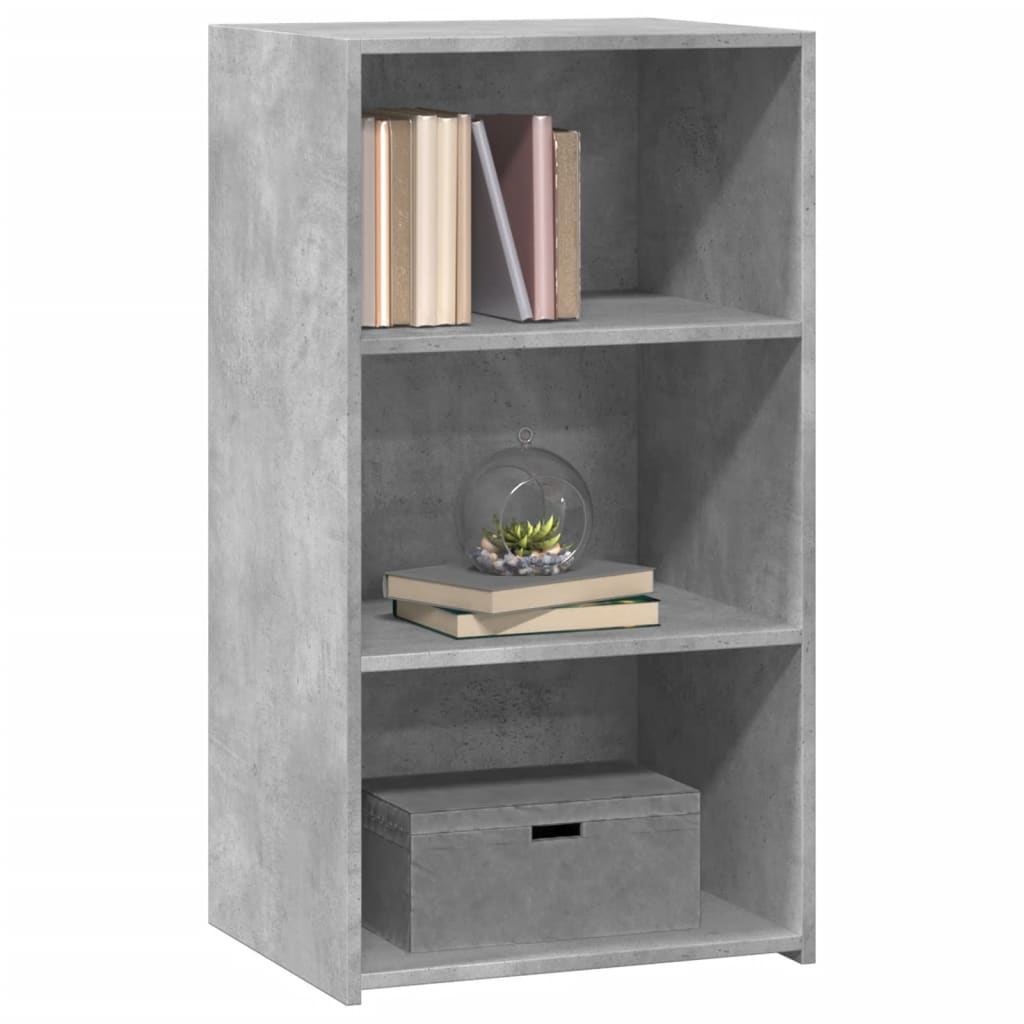 Credenza Grigio Cemento 50x41x93 cm in Legno Multistrato - homemem39