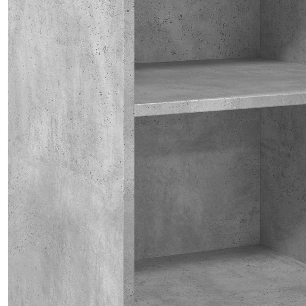Credenza Grigio Cemento 50x41x93 cm in Legno Multistrato - homemem39