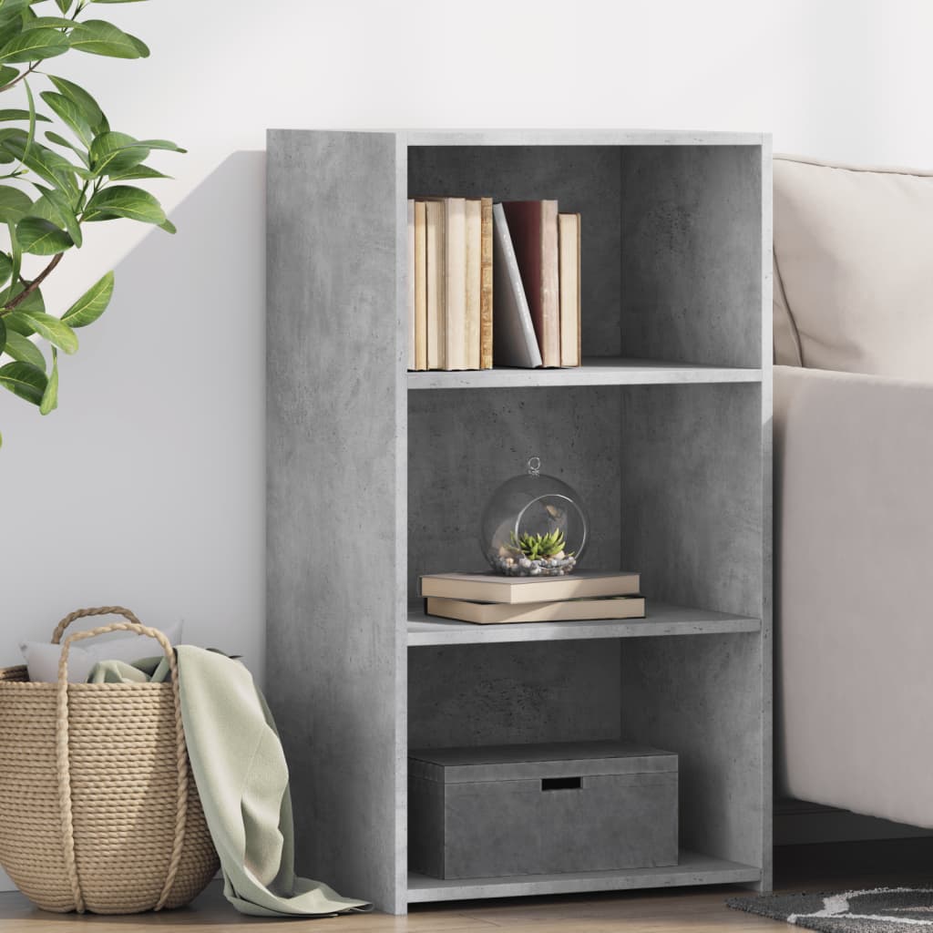 Credenza Grigio Cemento 50x41x93 cm in Legno Multistrato - homemem39