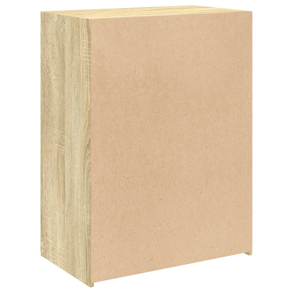 Credenza Rovere Sonoma 70x41x93 cm in Legno Multistrato - homemem39