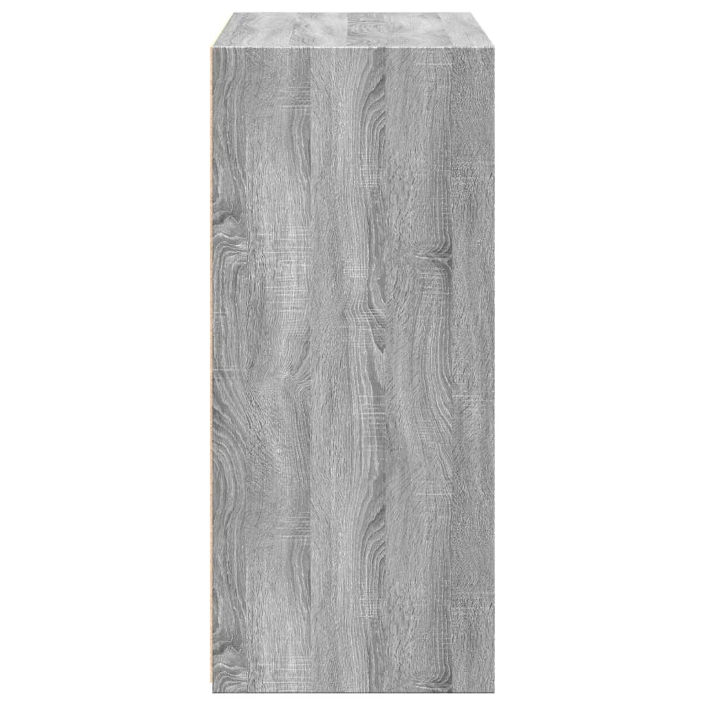 Credenza Grigio Sonoma 70x41x93 cm in Legno Multistrato - homemem39