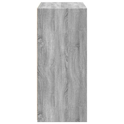 Credenza Grigio Sonoma 70x41x93 cm in Legno Multistrato - homemem39