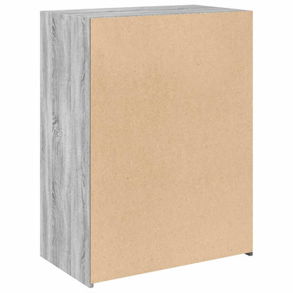 Credenza Grigio Sonoma 70x41x93 cm in Legno Multistrato - homemem39