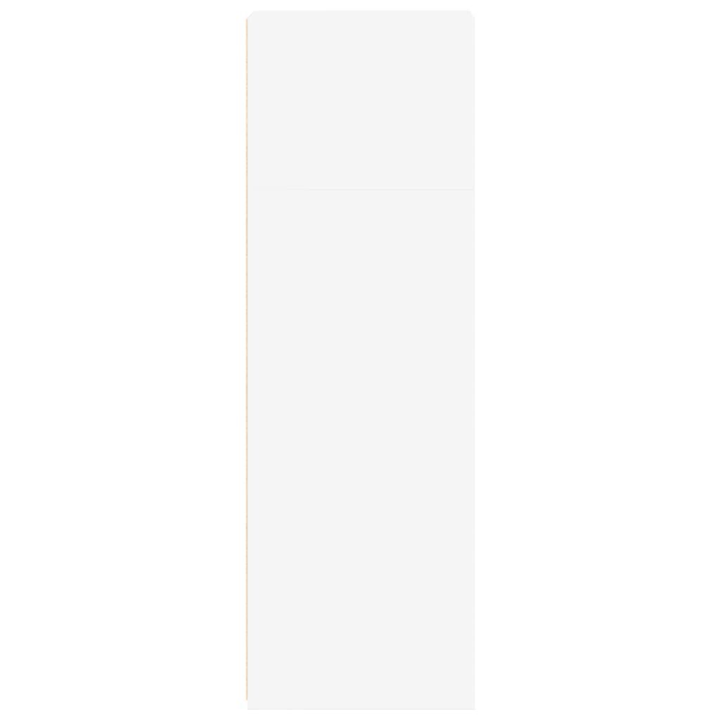 Credenza Bianca 30x41x124 cm in Legno Multistrato - homemem39