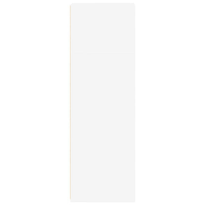 Credenza Bianca 30x41x124 cm in Legno Multistrato - homemem39