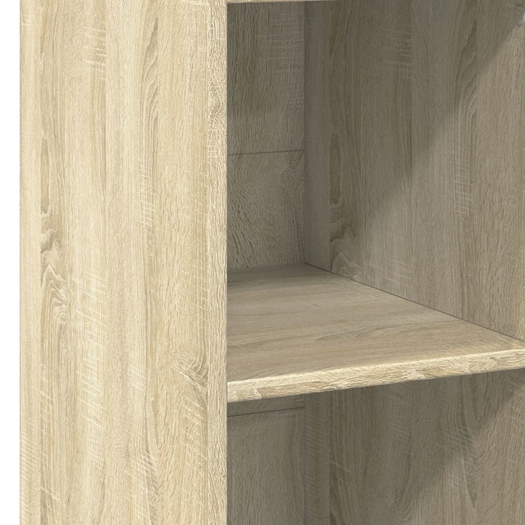 Credenza Rovere Sonoma 30x41x124cm in Legno Multistrato - homemem39