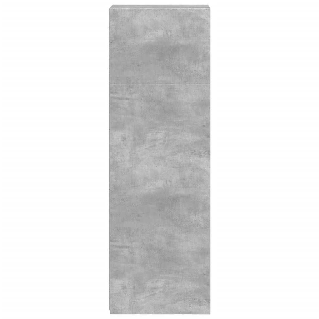 Credenza Grigio Cemento 30x41x124cm in Legno Multistrato - homemem39