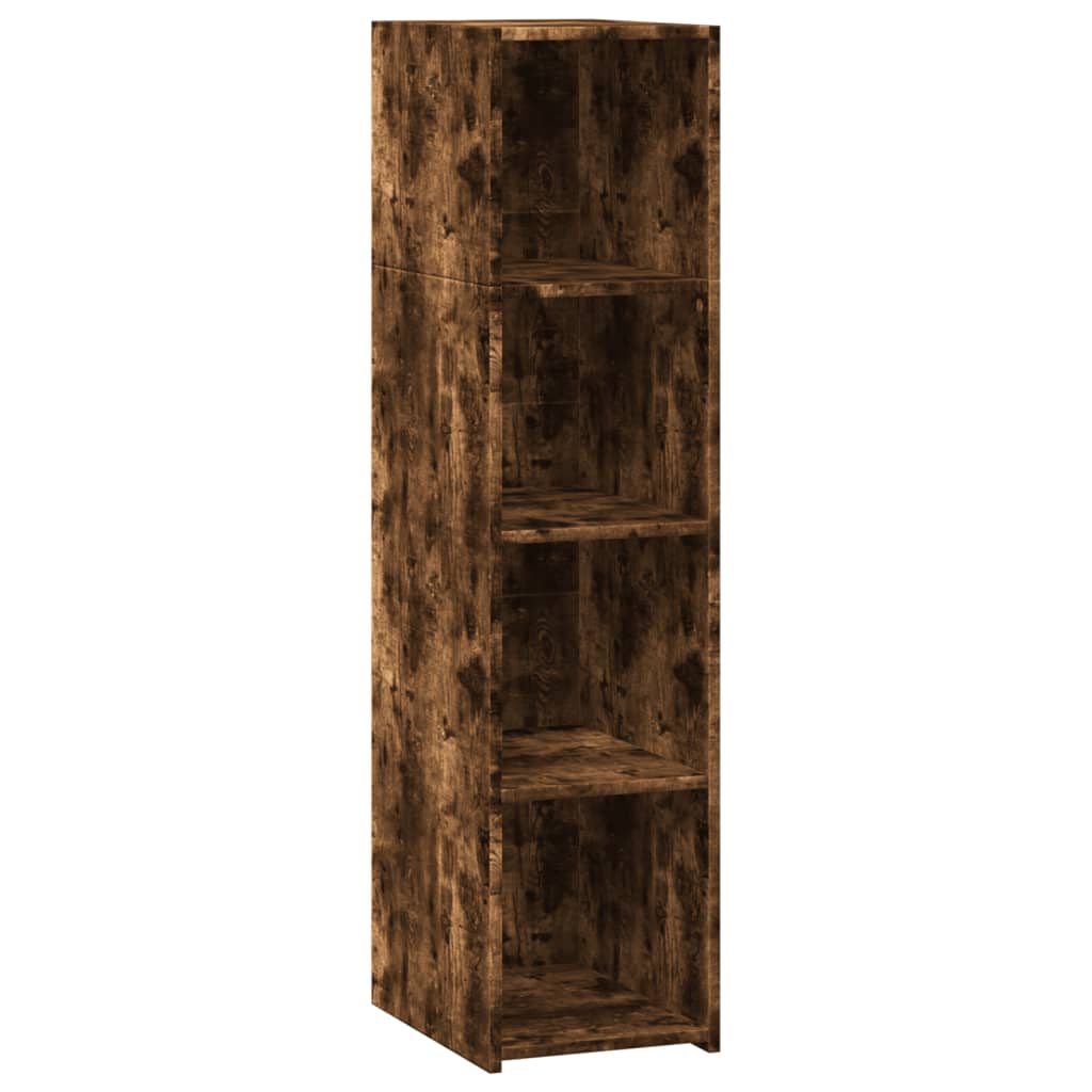 Credenza Rovere Fumo 30x41x124cm in Legno Multistrato - homemem39