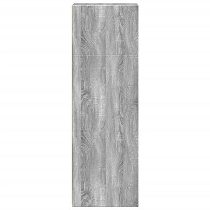 Credenza Grigio Sonoma 30x41x124cm in Legno Multistrato - homemem39
