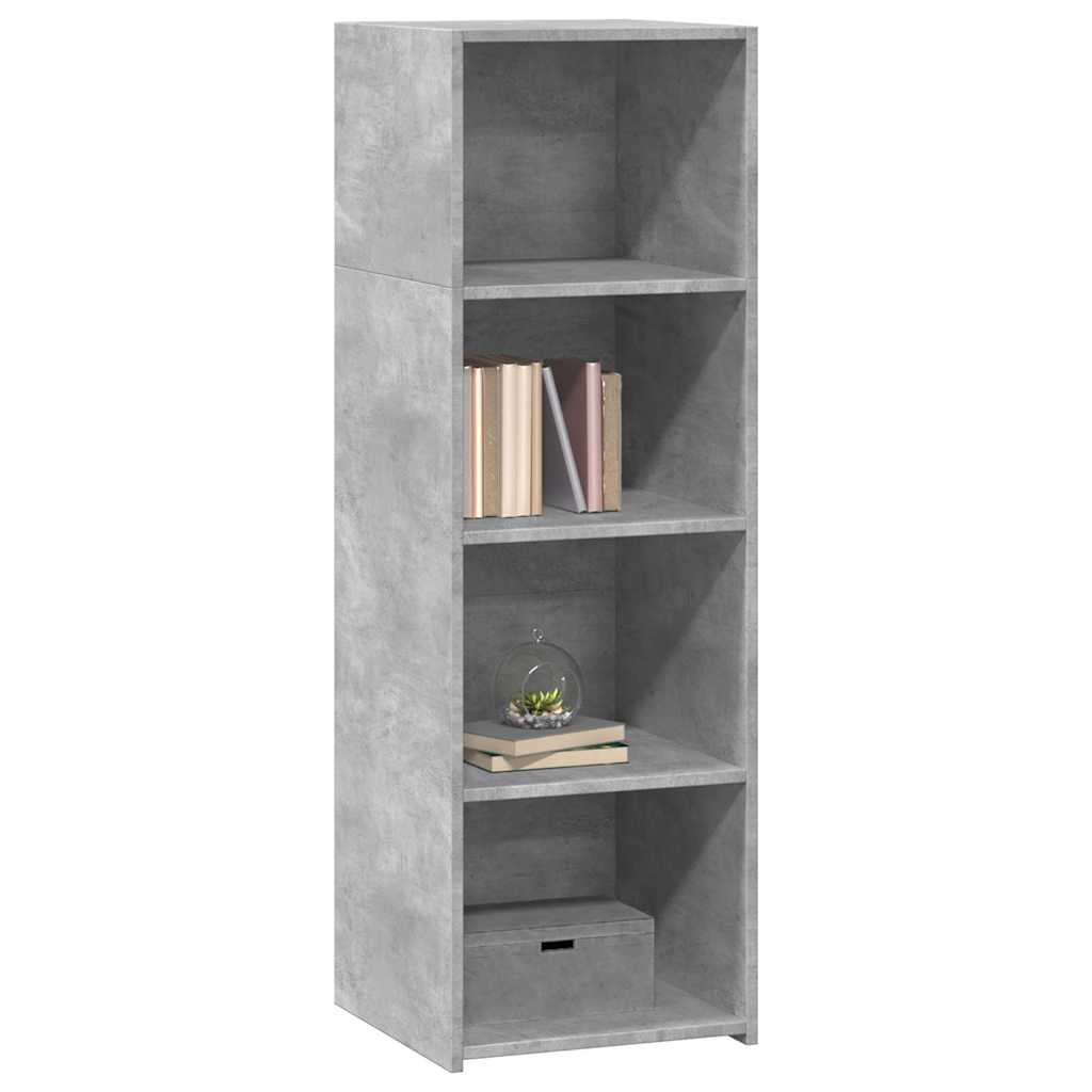 Credenza Grigio Cemento 40x41x124cm in Legno Multistrato - homemem39