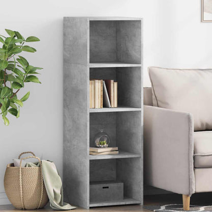 Credenza Grigio Cemento 40x41x124cm in Legno Multistrato - homemem39