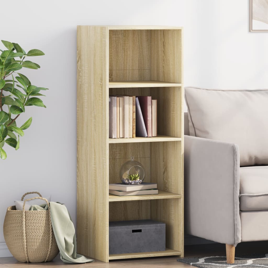 Credenza Rovere Sonoma 45x41x124 cm in Legno Multistrato - homemem39