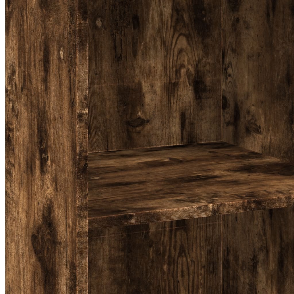 Credenza Rovere Fumo 45x41x124 cm in Legno Multistrato - homemem39