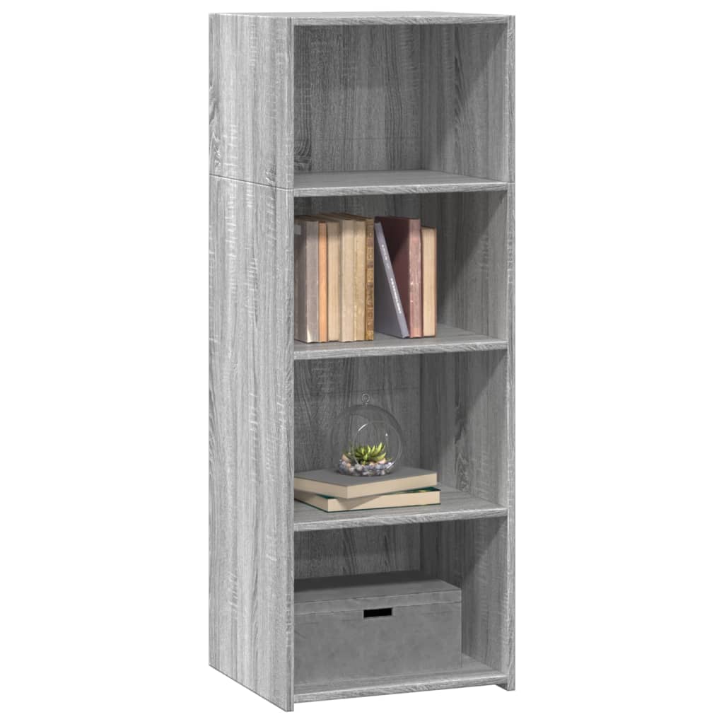 Credenza Grigio Sonoma 45x41x124 cm in Legno Multistrato - homemem39
