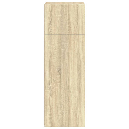 Credenza Rovere Sonoma 50x41x124 cm in Legno Multistrato - homemem39