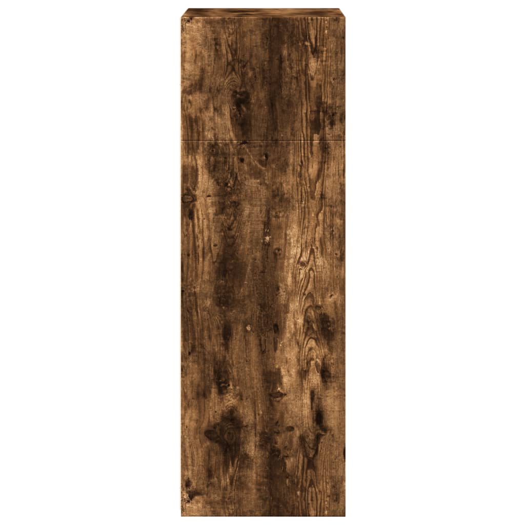 Credenza Rovere Fumo 50x41x124 cm in Legno Multistrato - homemem39