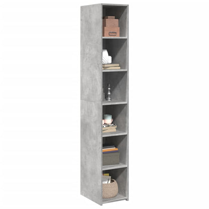 Credenza Grigio Cemento 30x41x185 cm in Legno Multistrato - homemem39