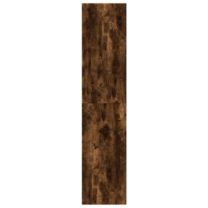 Credenza Rovere Fumo 30x41x185 cm in Legno Multistrato - homemem39