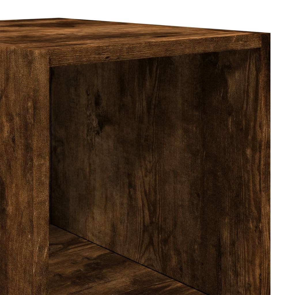 Credenza Rovere Fumo 30x41x185 cm in Legno Multistrato - homemem39