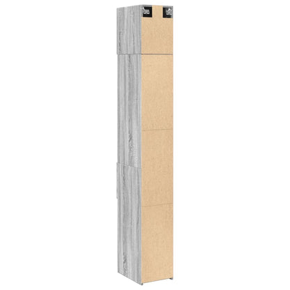 Mobile Sottile Grigio Sonoma 30x42,5x225 cm in Truciolato | homemem39