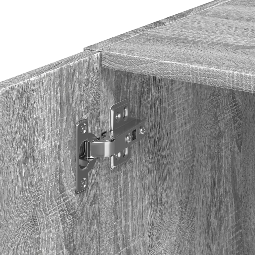 Mobile Sottile Grigio Sonoma 30x42,5x225 cm in Truciolato | homemem39