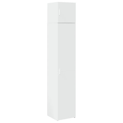 Mobile Sottile Bianco 40x42,5x225 cm in Truciolato