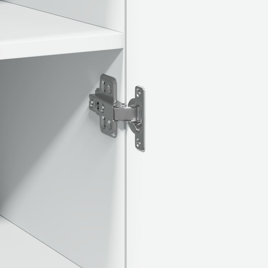 Mobile Sottile Bianco 40x42,5x225 cm in Truciolato | homemem39