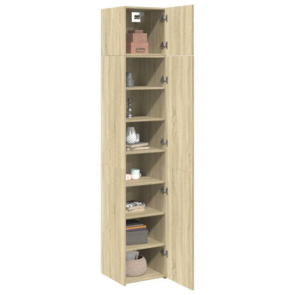 Mobile Sottile Rovere Sonoma 40x42,5x225 cm in Truciolato | homemem39