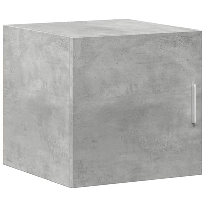 Mobile Sottile Grigio Cemento 40x42,5x225 cm in Truciolato - homemem39