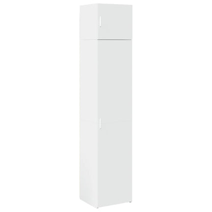 Mobile Sottile Bianco 45x42,5x225 cm in Truciolato | homemem39