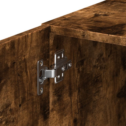 Mobile Sottile Rovere Fumo 45x42,5x225 cm in Truciolato | homemem39