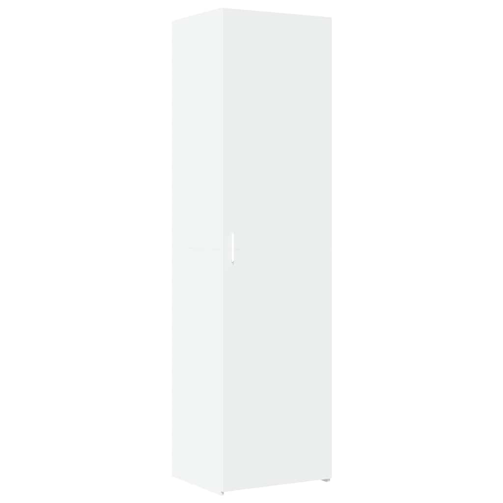 Mobile Sottile Bianco 50x42,5x225 cm in Truciolato | homemem39