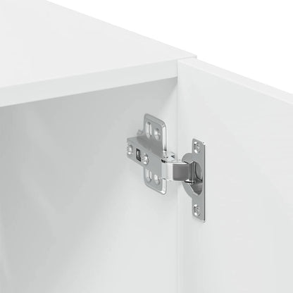 Mobile Sottile Bianco 50x42,5x225 cm in Truciolato | homemem39