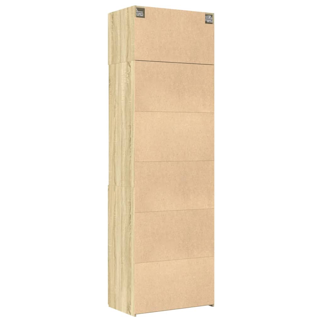 Armadietto Rovere Sonoma 70x42,5x225 cm in Truciolato | homemem39