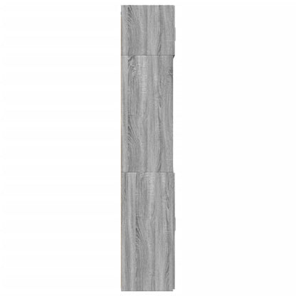 Armadietto Grigio Sonoma 70x42,5x225 cm in Truciolato - homemem39