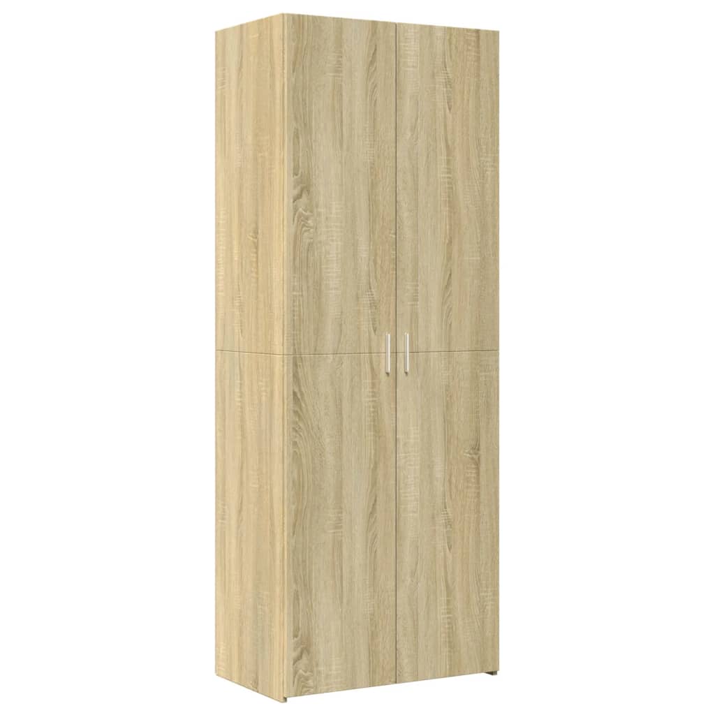 Armadietto Rovere Sonoma 70x42,5x225 cm in Legno Multistrato - homemem39