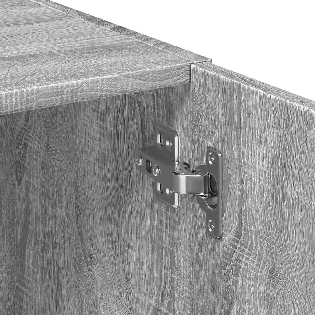 Armadietto Grigio Sonoma 70x42,5x225 cm in Truciolato - homemem39