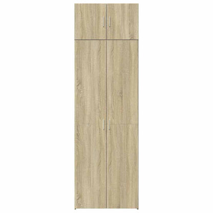 Armadietto Rovere Sonoma 70x42,5x225 cm in Legno Multistrato - homemem39