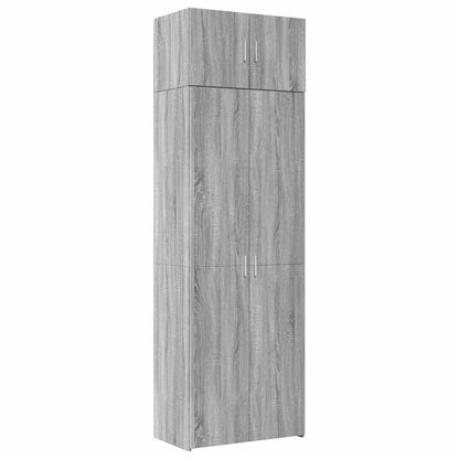 Armadietto Grigio Sonoma 70x42,5x225 cm in Truciolato - homemem39
