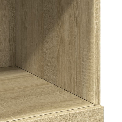 Credenza Rovere Sonoma 80x42,5x124 cm in Legno Multistrato - homemem39