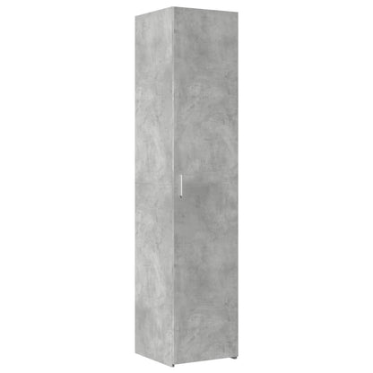 Credenza Grigio Cemento 40x42,5x185 cm in Legno Multistrato - homemem39