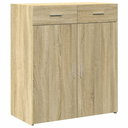Credenza Rovere Sonoma 80x42,5x93 cm in Legno Multistrato - homemem39