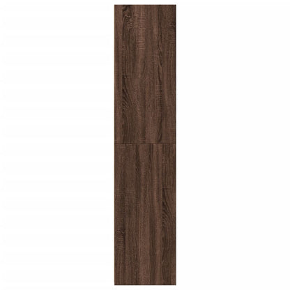 Credenza Rovere Marrone 40x41x185cm in Legno Multistrato - homemem39