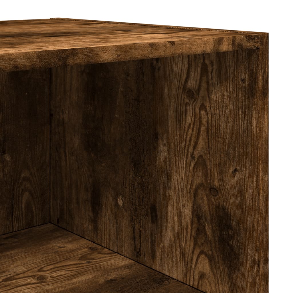 Credenza Rovere Fumo 45x41x185 cm in Legno Multistrato - homemem39