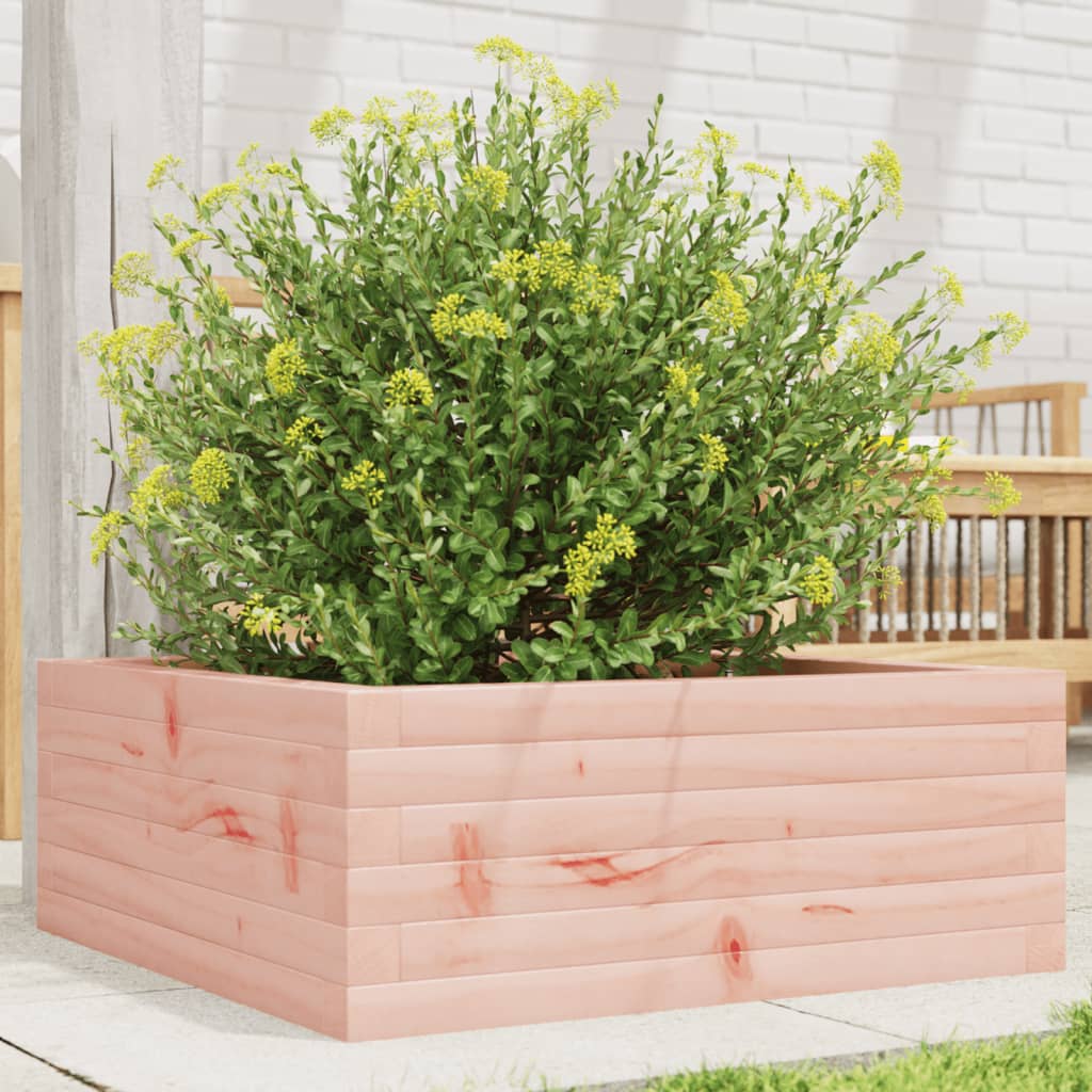 Fioriera da Giardino 60x60x23 cm in Legno Massello di Douglas - homemem39