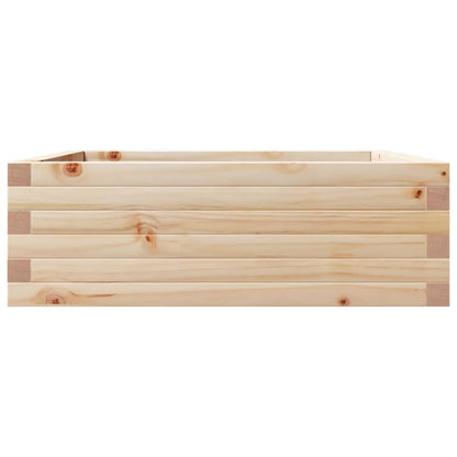 Fioriera da Giardino 70x70x23 cm in Legno Massello di Pino - homemem39