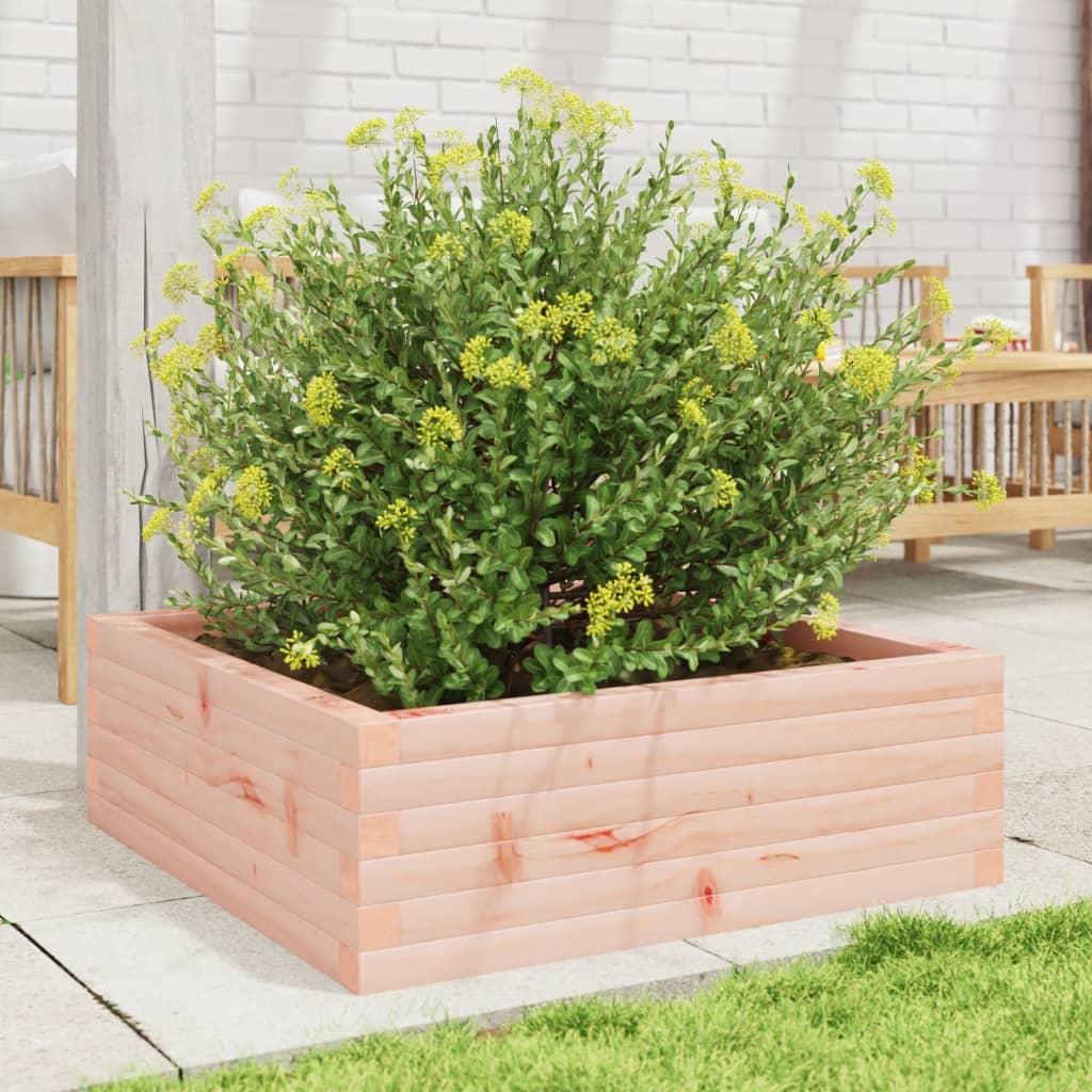 Fioriera da Giardino 70x70x23 cm in Legno Massello di Douglas - homemem39