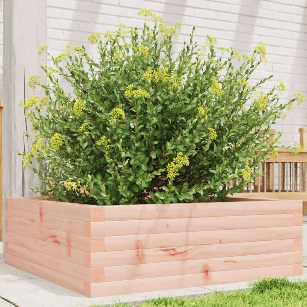 Fioriera da Giardino 70x70x23 cm in Legno Massello di Douglas - homemem39