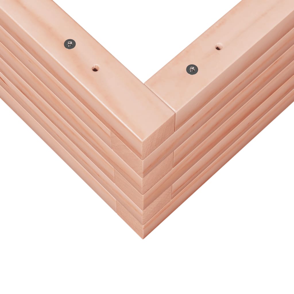 Fioriera da Giardino 80x80x23 cm in Legno Massello di Douglas - homemem39
