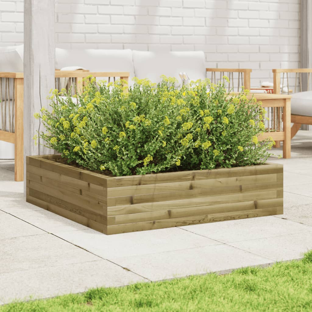Fioriera da Giardino in Legno di Pino Impregnato